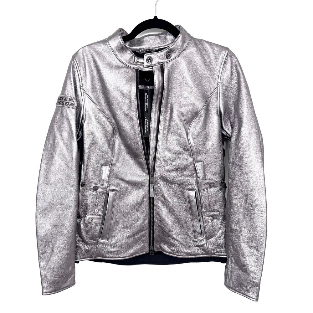 Harley-Davidson Women's Paradigm Triple Vent Leather Jacket -  98101-24VW